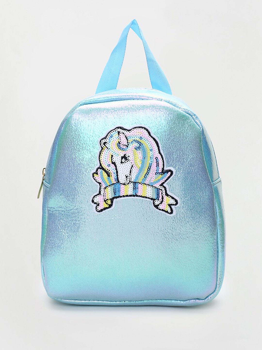 

max Girls Graphic Embellished Backpack, Blue