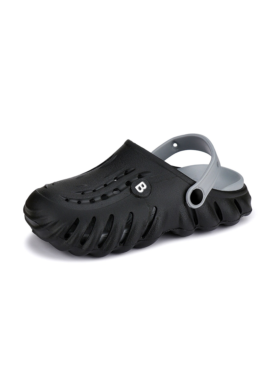 

BERSACHE Men Lightweight Rubber Clogs, Black