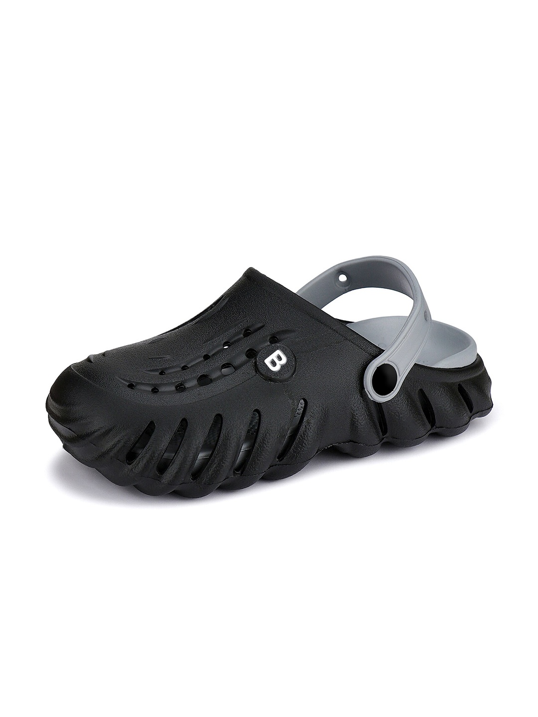 

BERSACHE Men Lightweight Rubber Clogs, Black