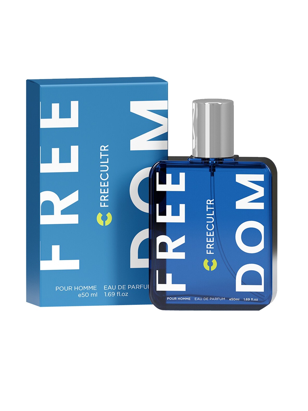 

FREECULTR Men Freedom Long Lasting Eau De Parfum - 50ml, Blue
