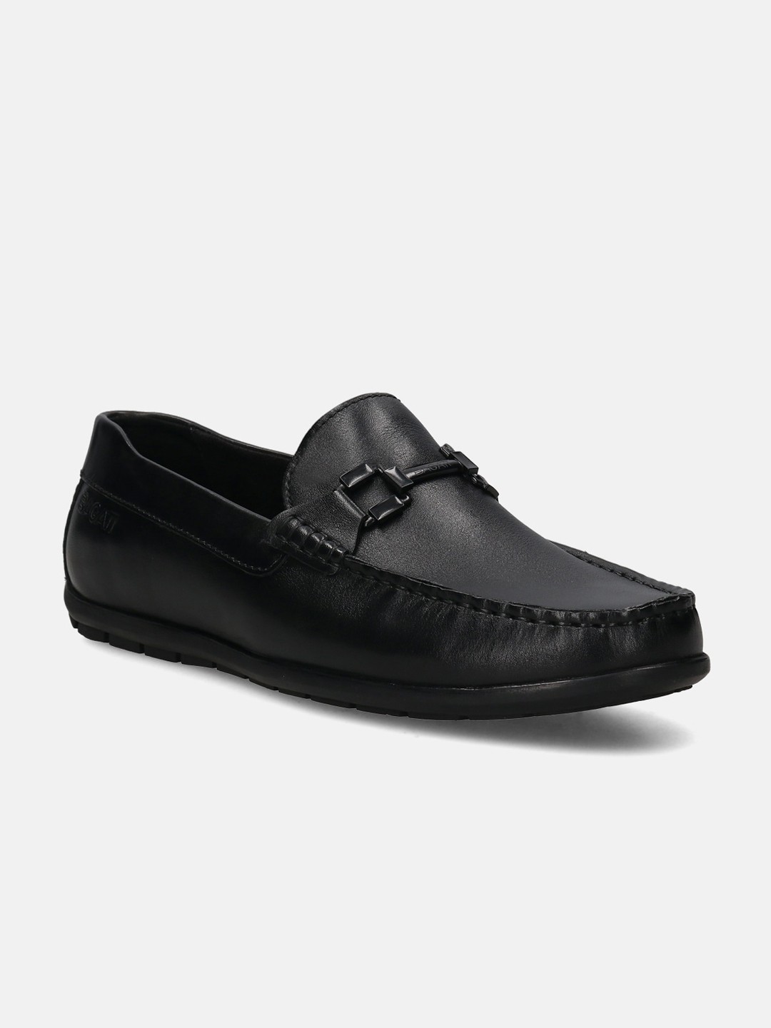 

BAGATT Xline Men Textured Leather Square Toe Comfort Insole Loafers, Black