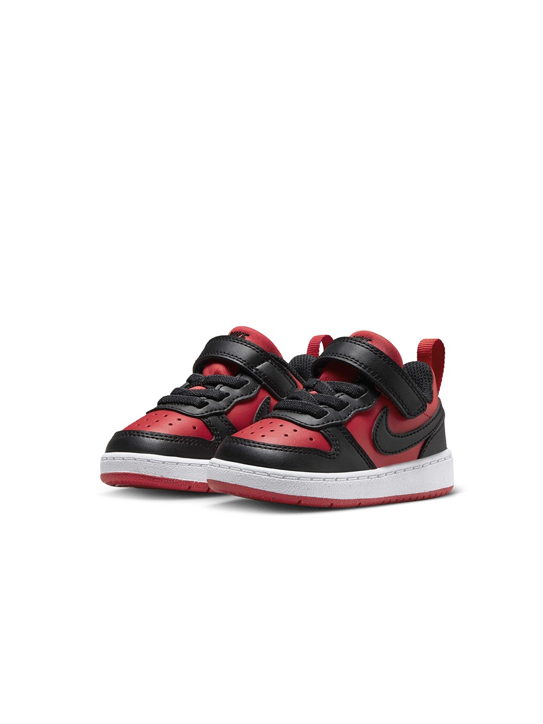 

Nike Boys Court Borough Low Recraft Sneakers, Red