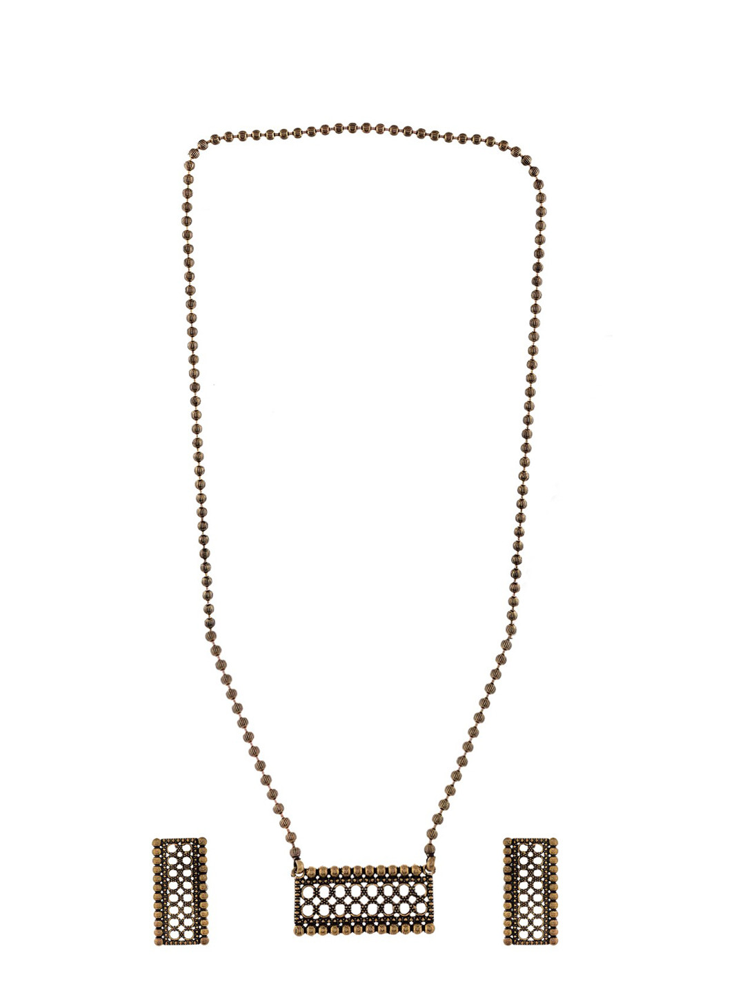 

Infuzze Anitique Gold-Plated Jewellery Set