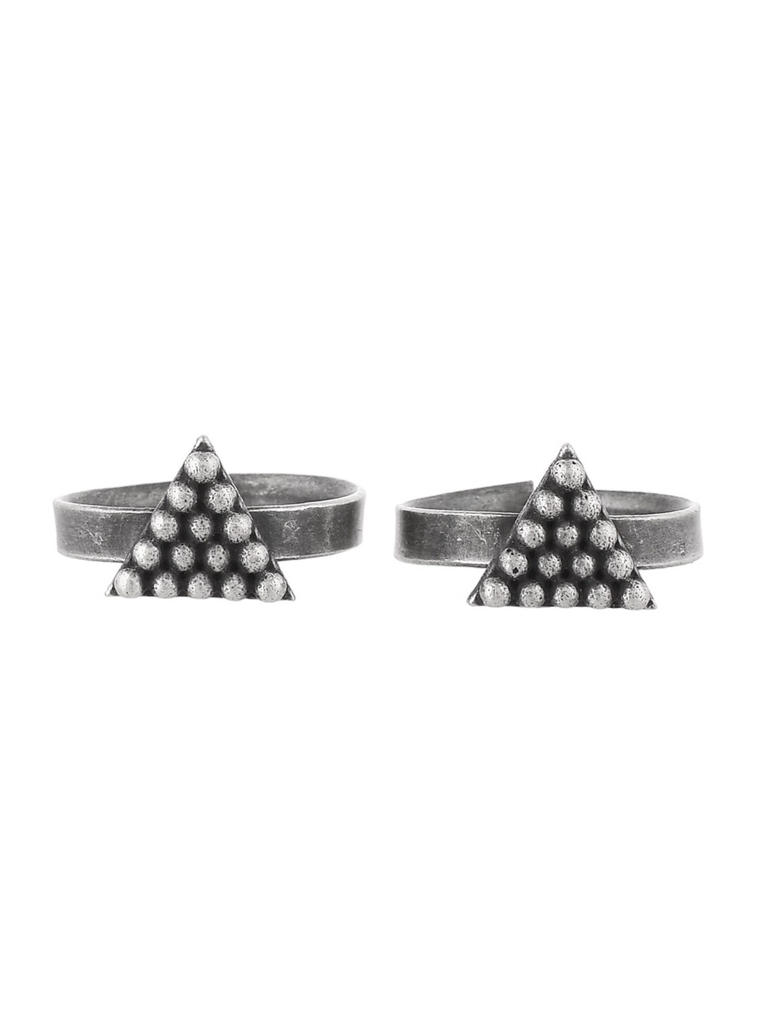 

Infuzze Silver Plated Toe Rings