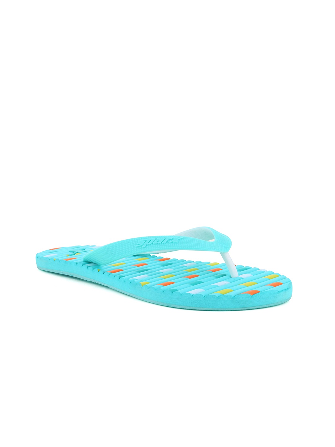 

Sparx Women Printed Thong Flip-Flops, Blue