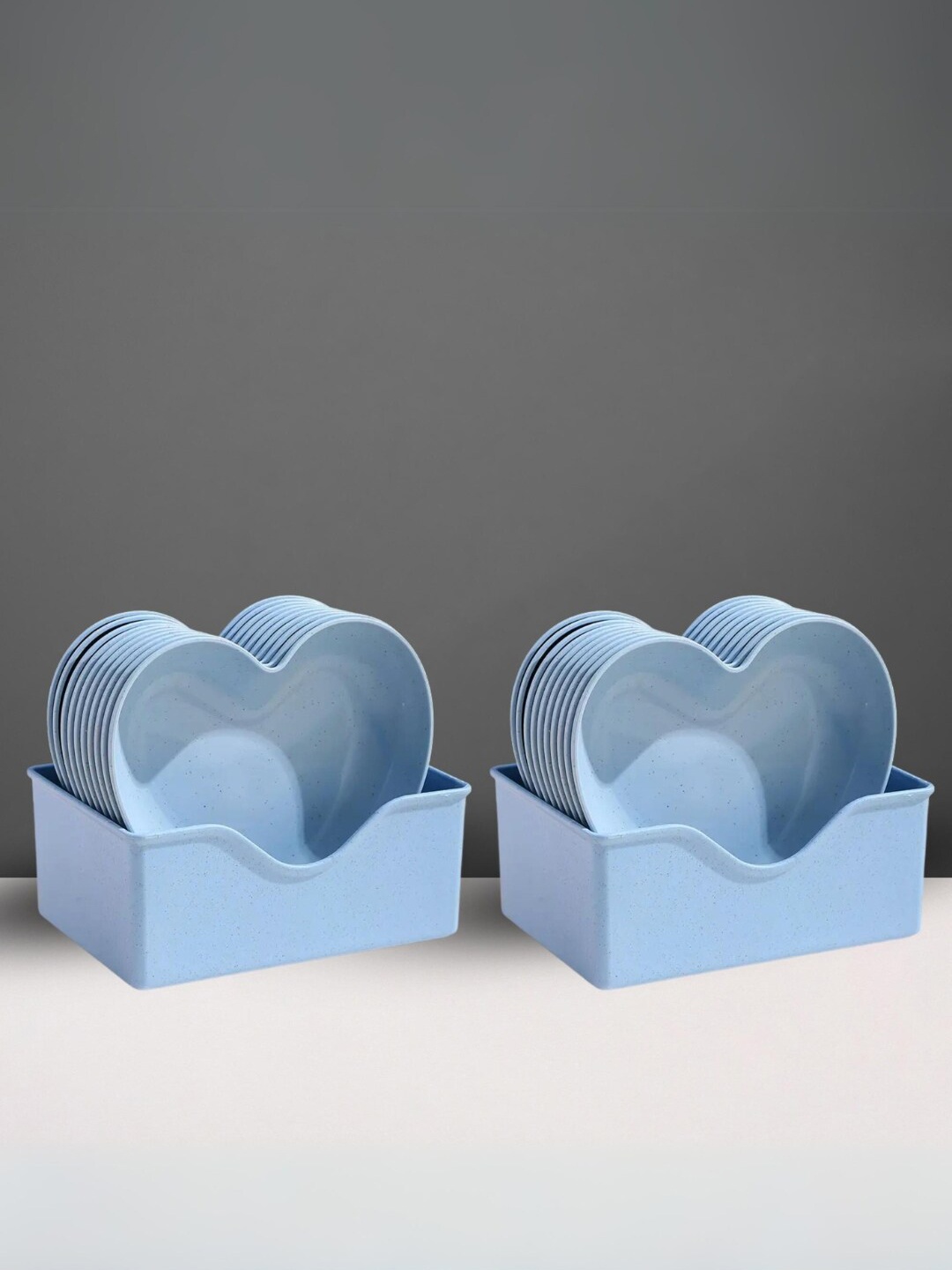 

YELONA Blue 20 Pieces Dinnerware