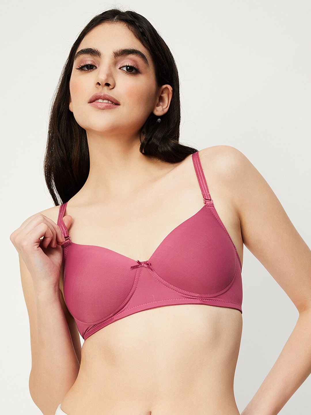 

max Full Coverage T-shirt Bra With All Day Comfort, Red