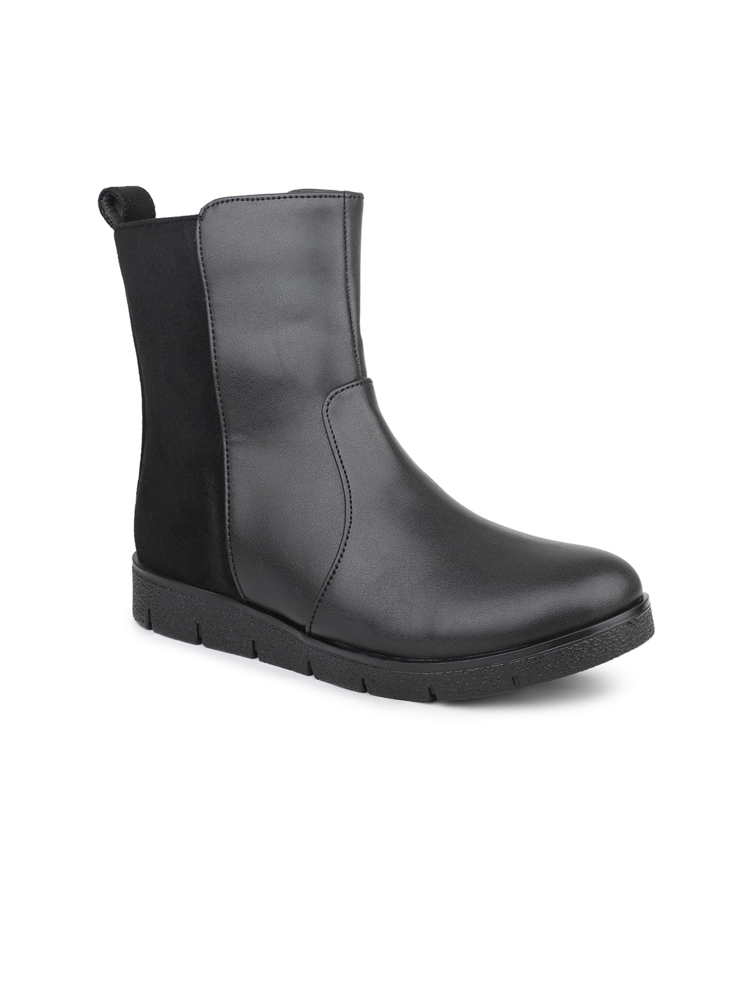 

Inc 5 Women High-Top Regular Boots, Black