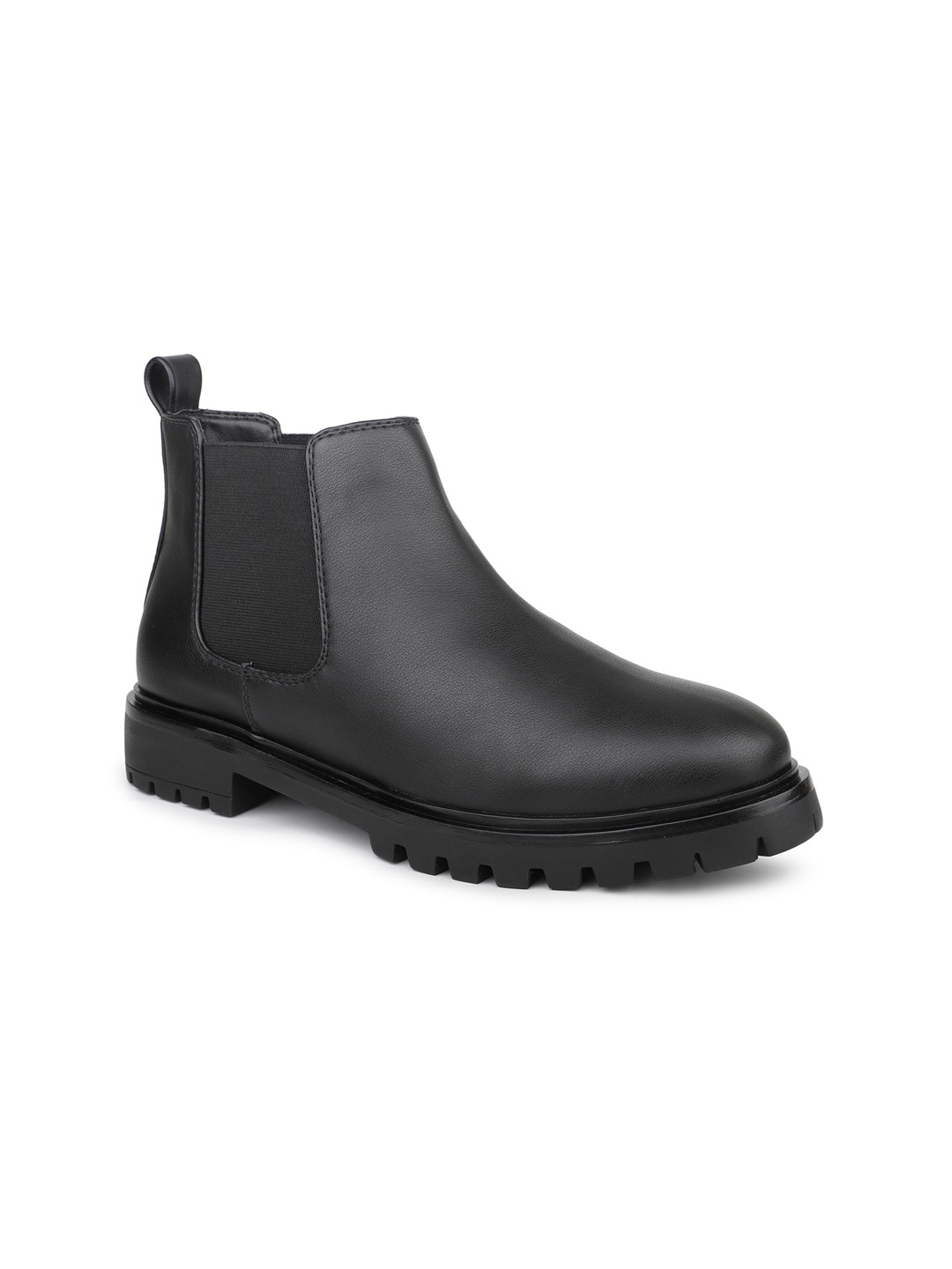 

Inc 5 Women Mid Top Platform -Heel Chelsea Boots, Black