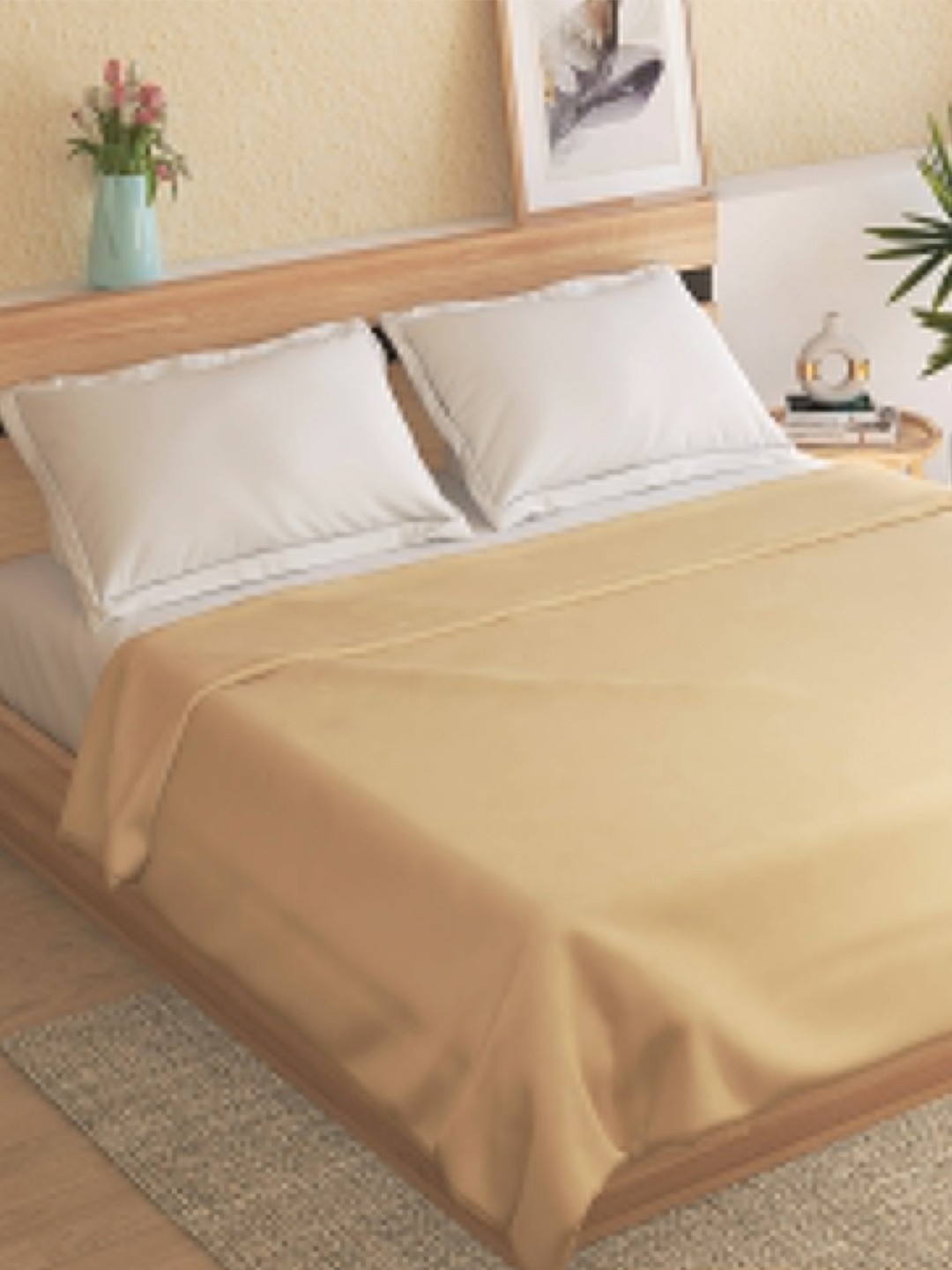 

Home Centre Archer Beige Summer 180 GSM Double Bed Blanket