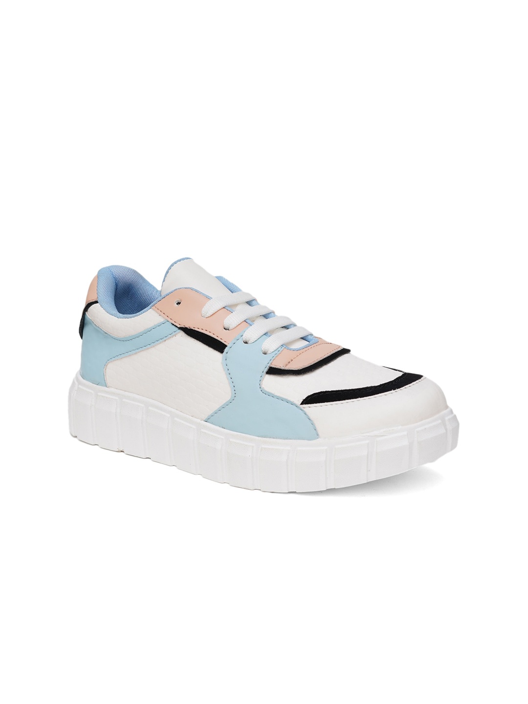 

HASTEN Women Colourblocked Sneakers, White