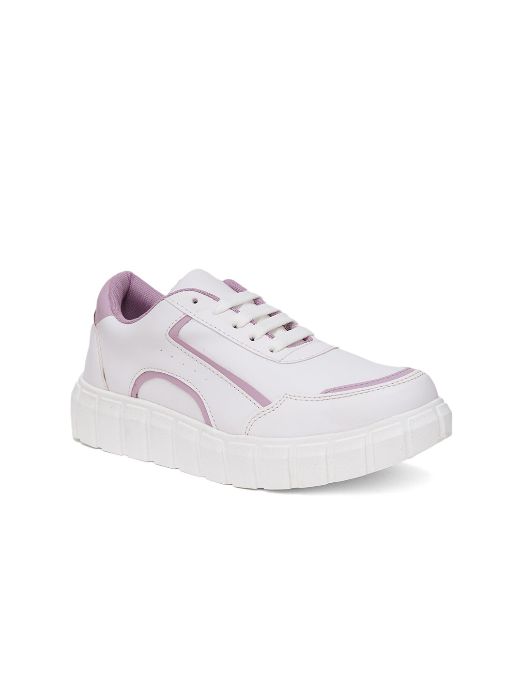 

HASTEN Women Colourblocked Basics Sneakers, White