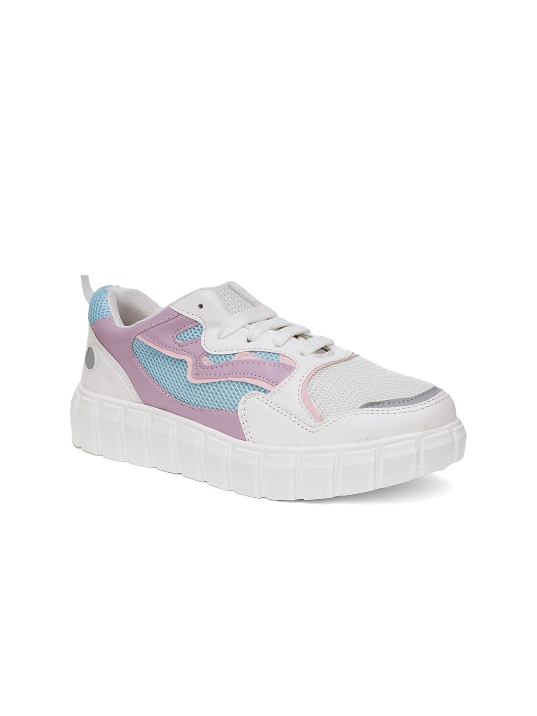 

HASTEN Women Colourblocked Basics Sneakers, White