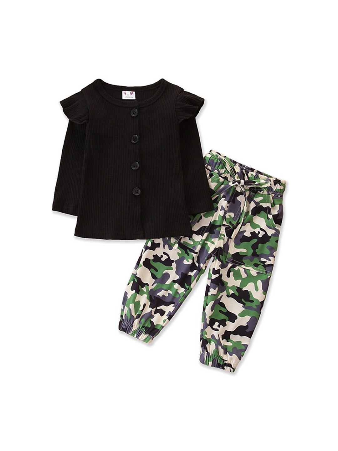 

StyleCast Girls Black Top With Trousers