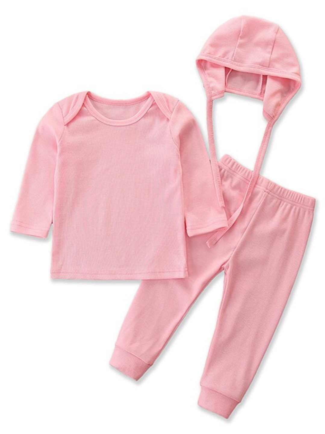 

StyleCast Girls Pink T-shirt With Joggers & Cap