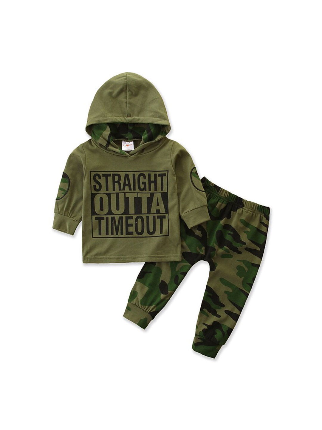 

StyleCast Boys Green Printed Sweatshirt with Pyjamas