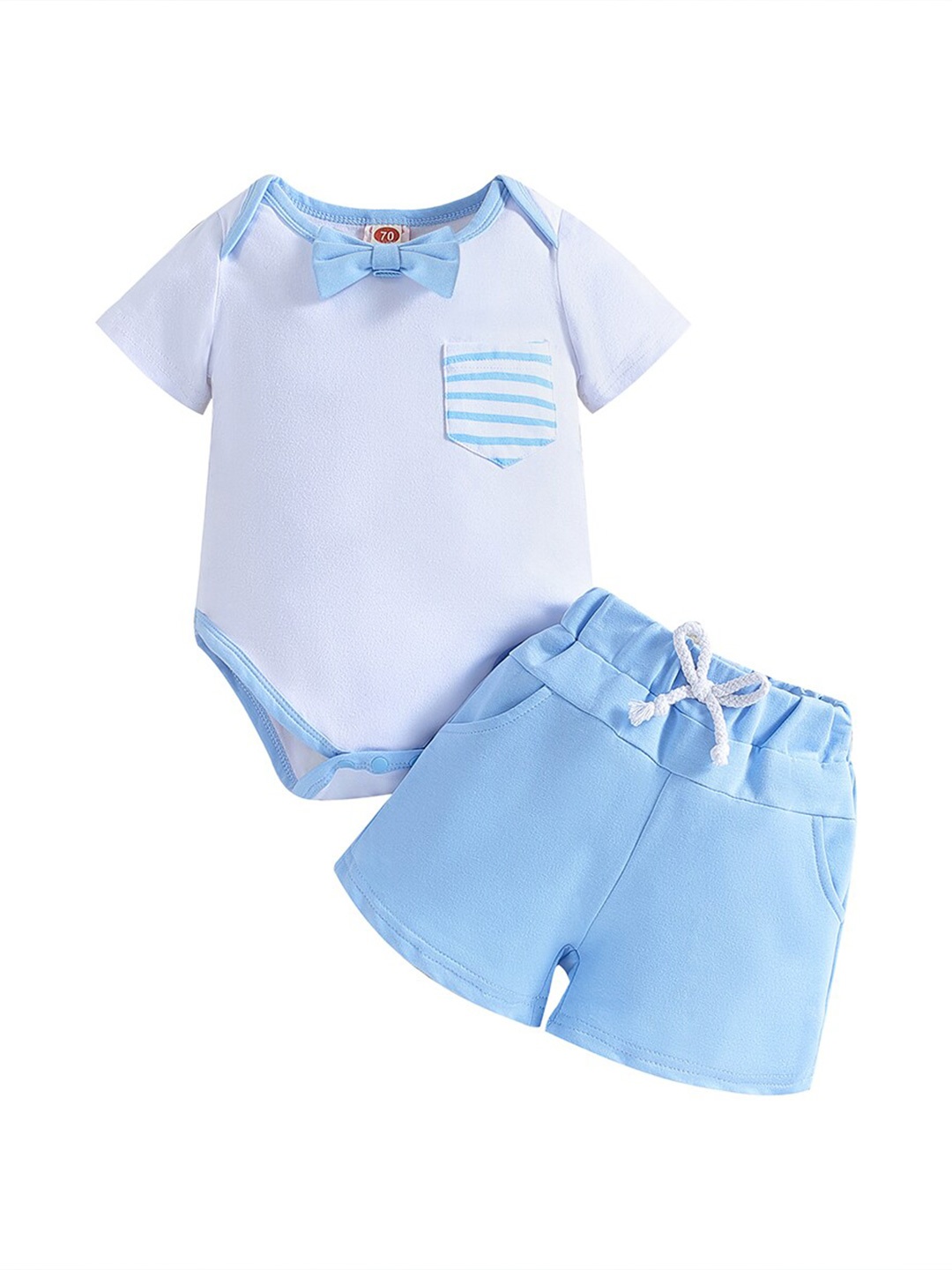 

StyleCast Boys Blue Top with Shorts