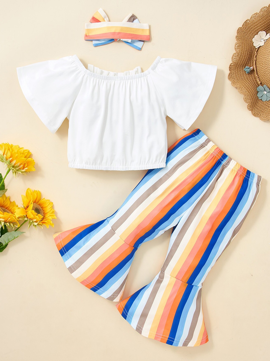

StyleCast Girls White Top With Palazzos
