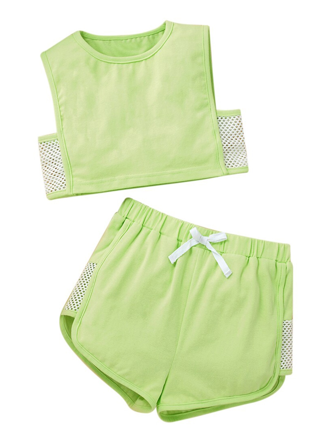 

StyleCast Girls Green Top With Shorts