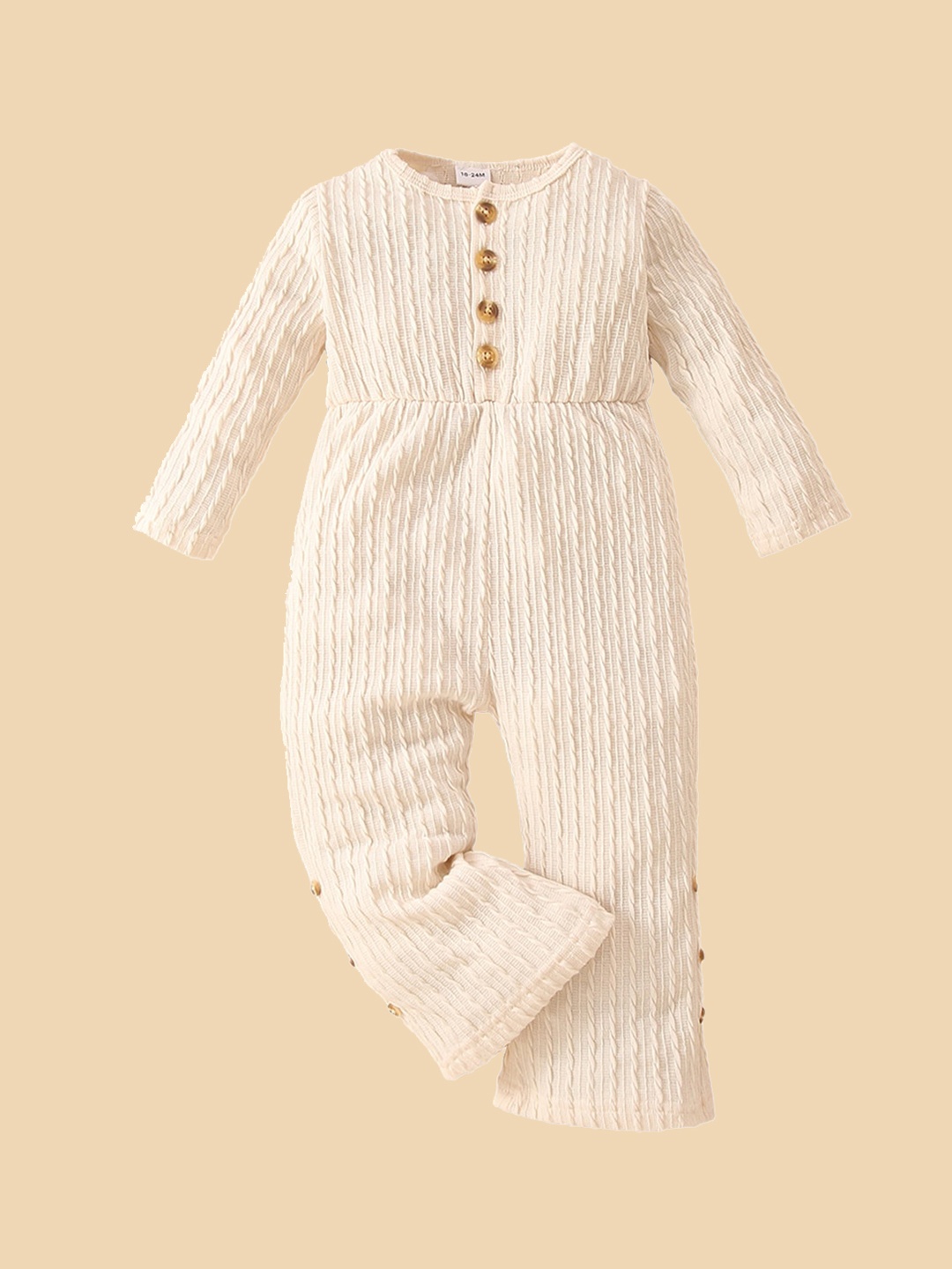 

StyleCast Infants Self Designed Rompers, Beige