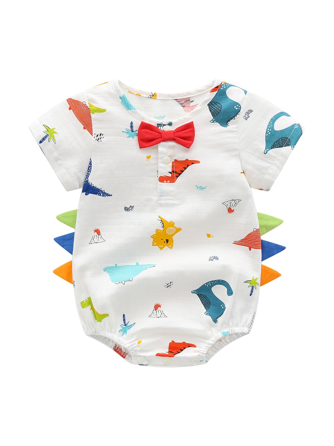 

StyleCast White Infants Boys Conversational Printed Bodysuits