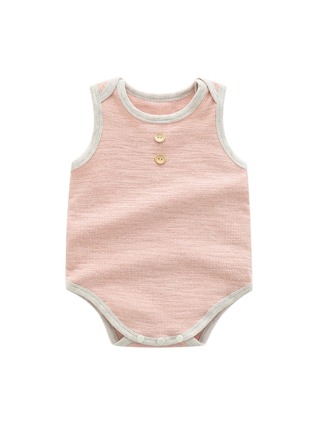 

StyleCast Infants Boys Sleeveless Cotton Bodysuit, Pink