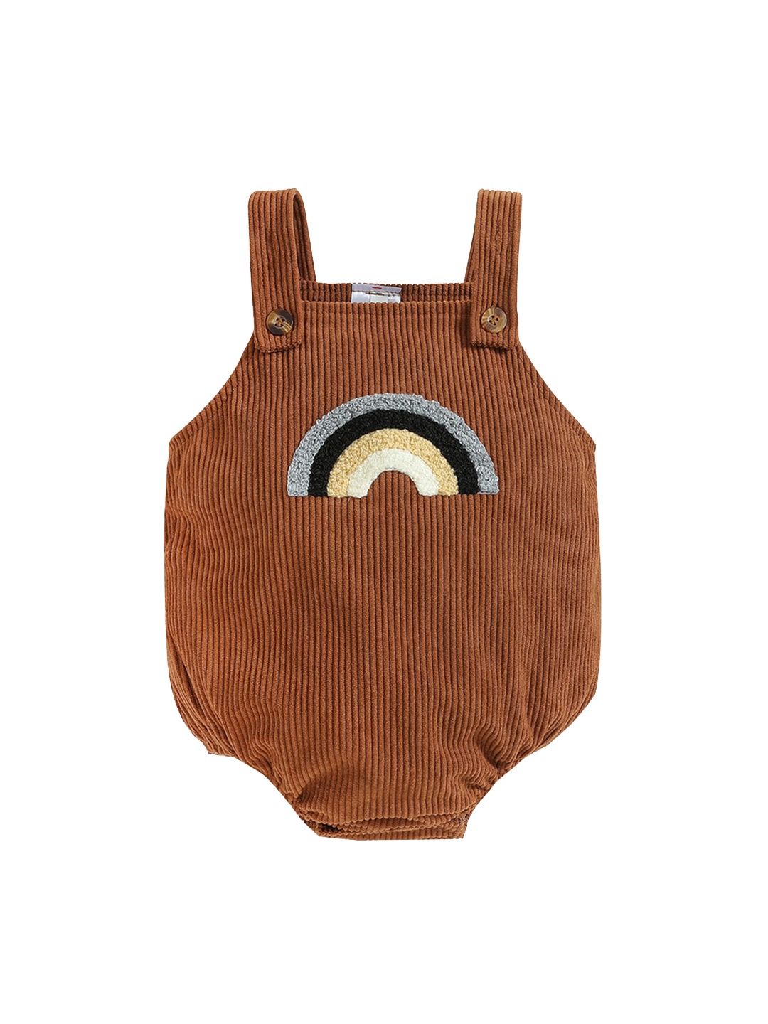 

StyleCast Infant Boys Graphic Printed Cotton Bodysuit, Brown