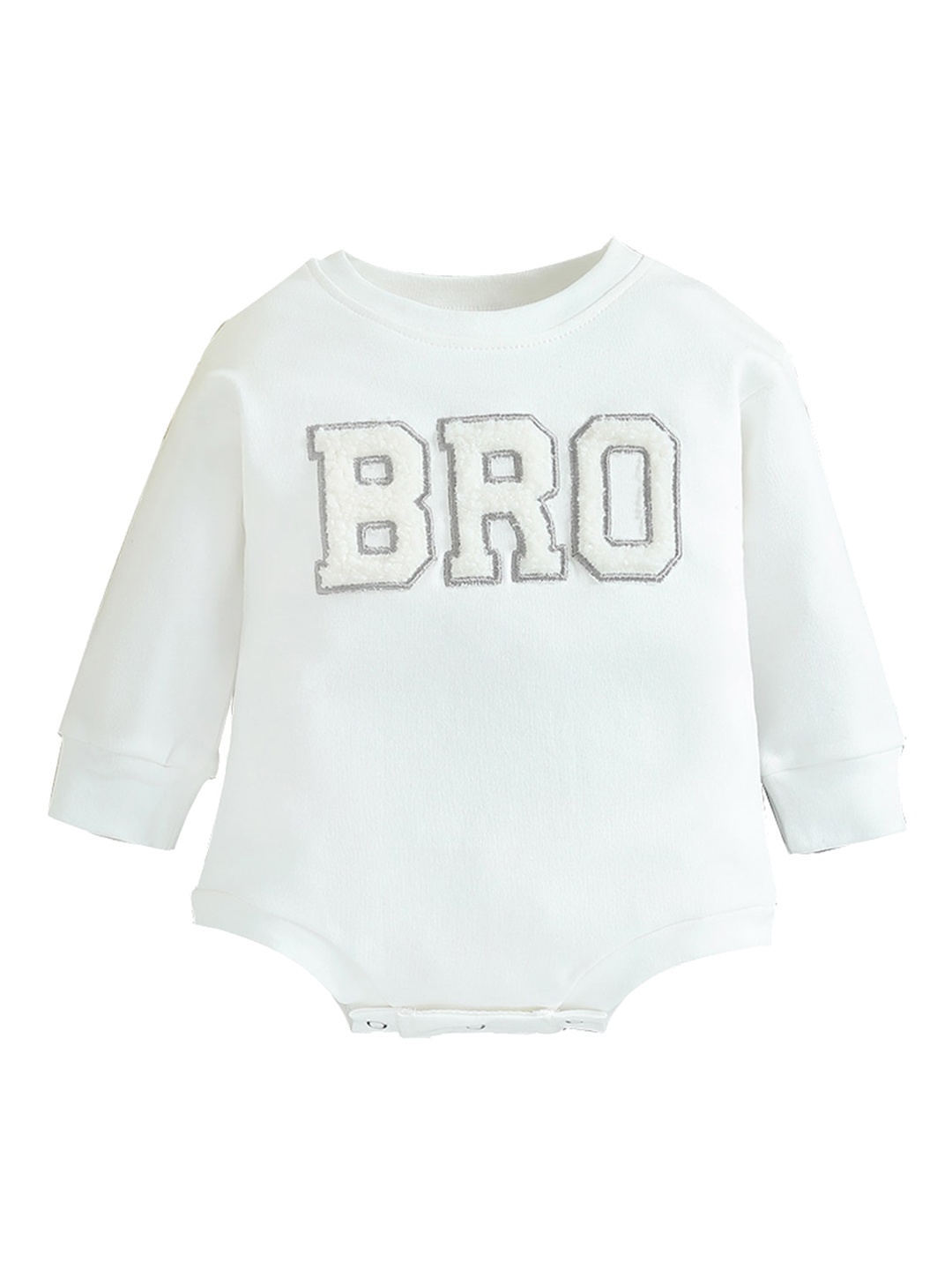 

StyleCast Infants White Embroidered Cotton Bodysuit