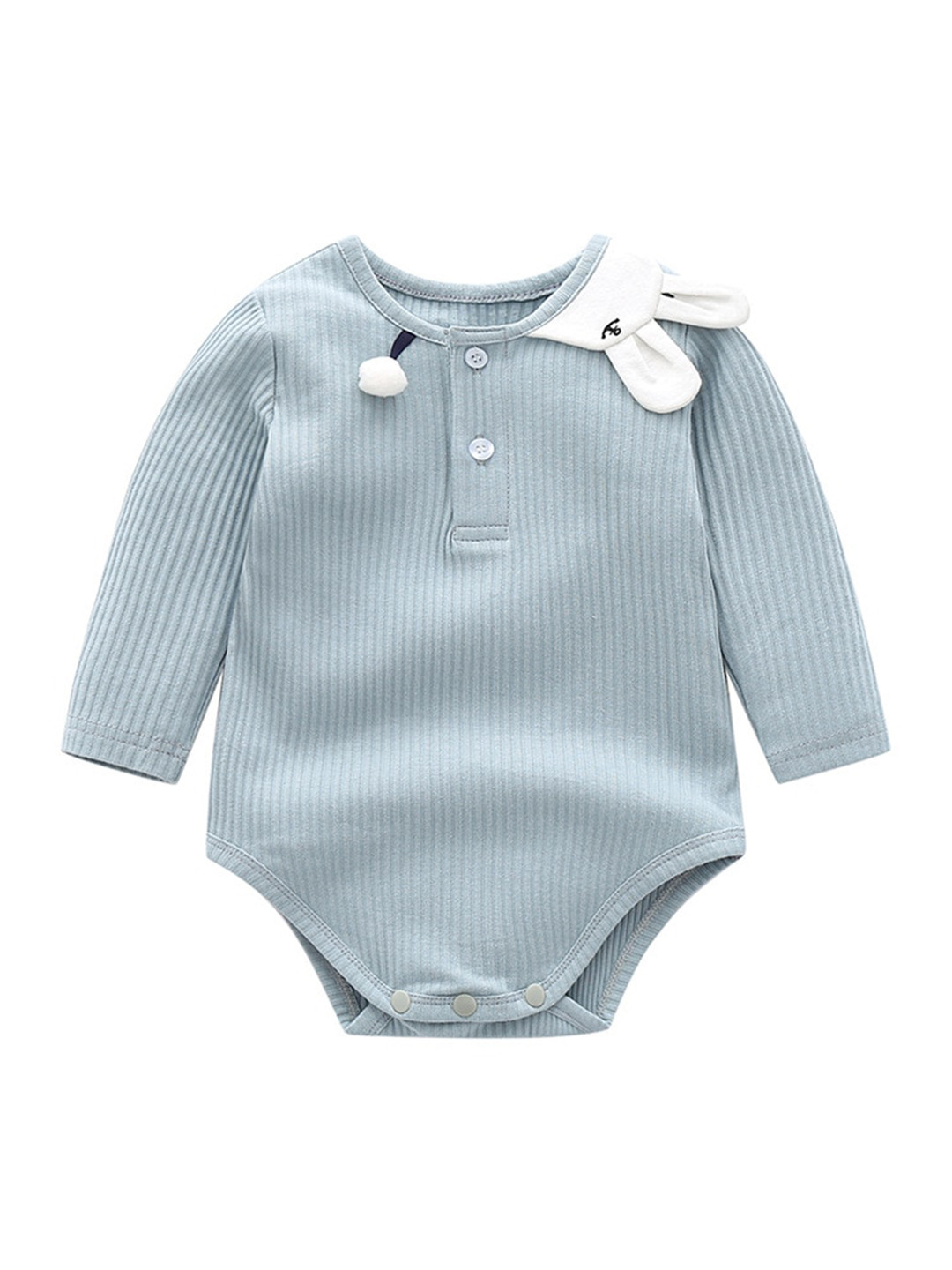 

StyleCast Infants Girls Blue Cotton Bodysuit