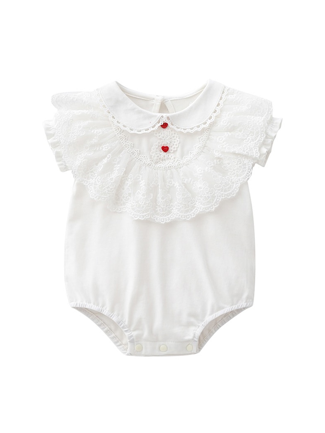 

StyleCast Infants Girls White Cotton Bodysuit