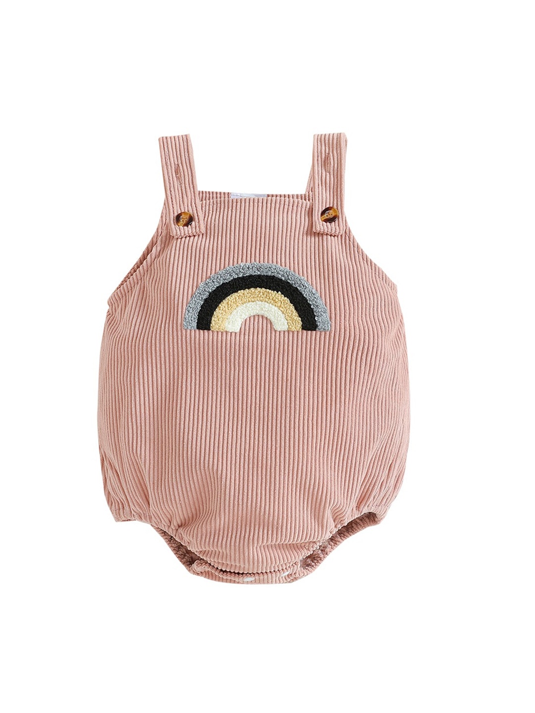 

StyleCast Infant Pink Self Design Cotton Bodysuit