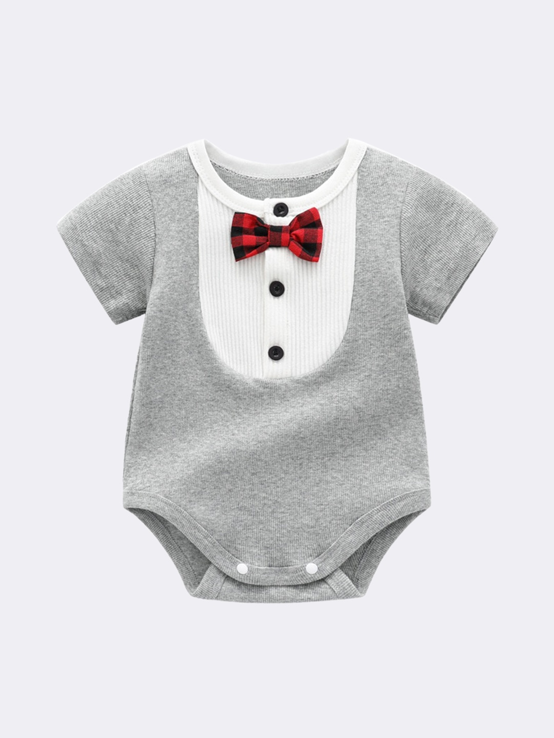 

StyleCast Infants Colourblocked Bodysuit, Grey