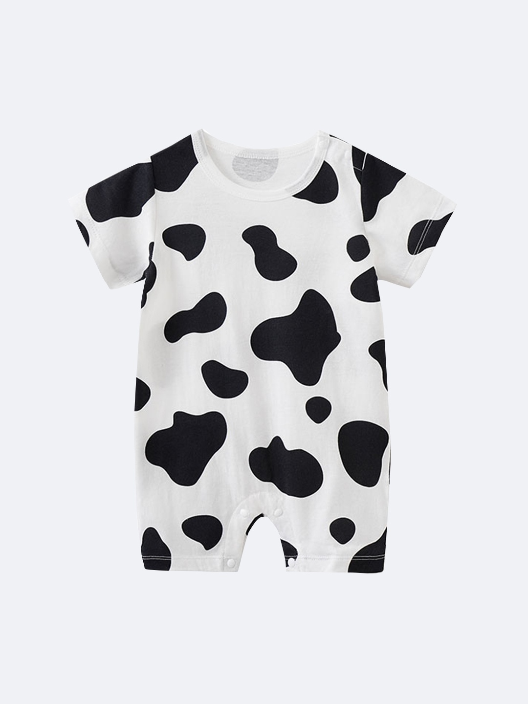 

StyleCast Infant Boys White & Black Printed Cotton Rompers