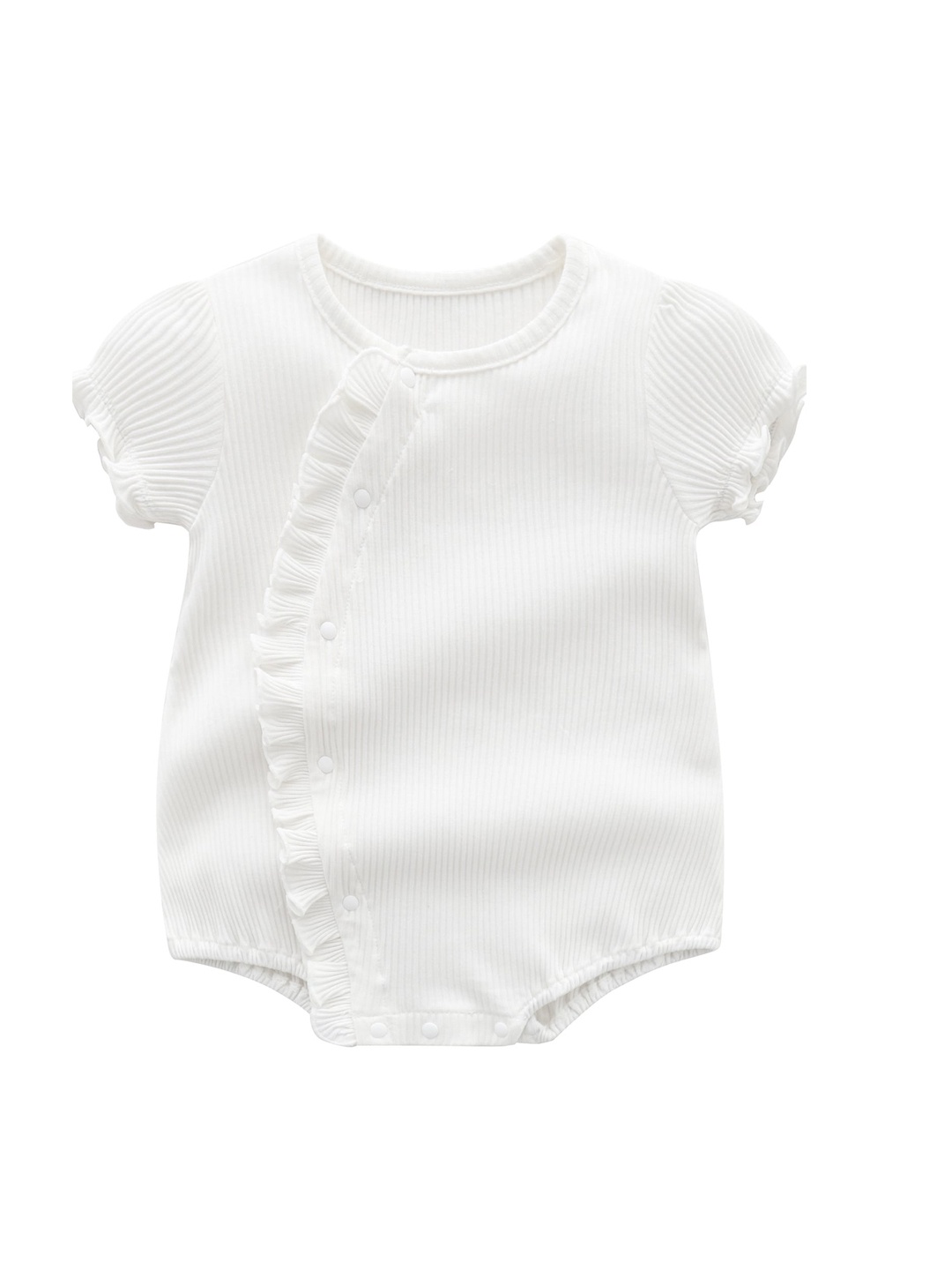 

StyleCast Infant Girls White Striped Bodysuit