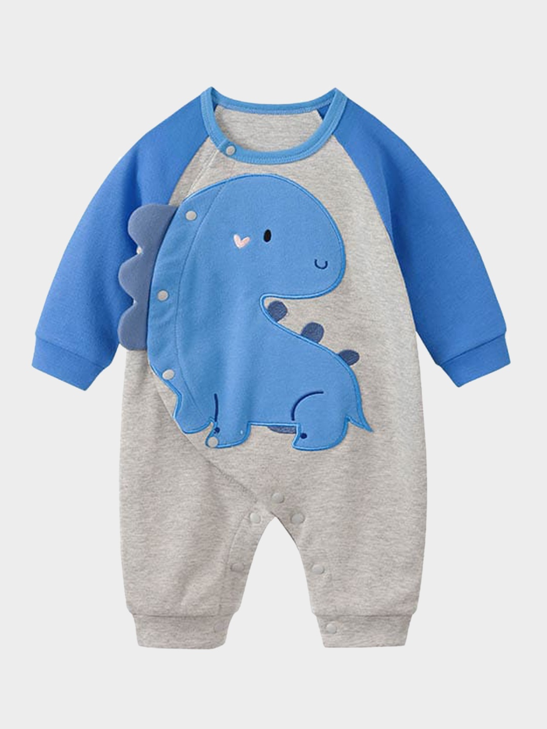 

StyleCast Infant Boys Blue Printed Cotton Rompers
