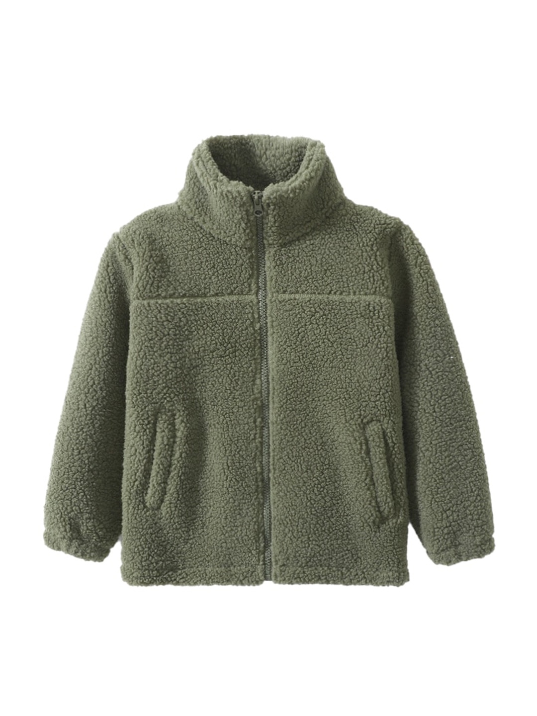 

StyleCast Boys Mock Collar Overcoat, Green