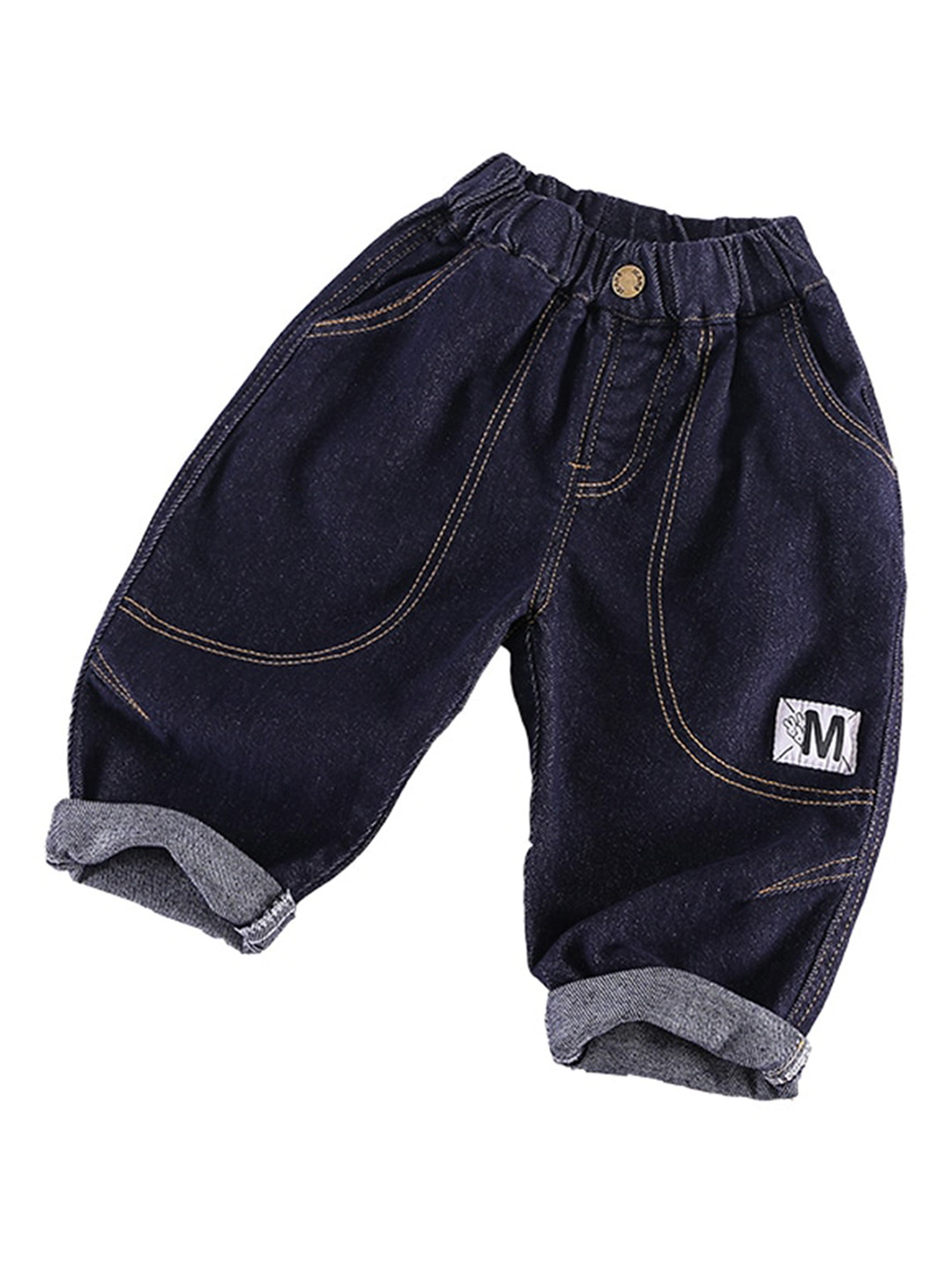 

StyleCast Boys Black Relaxed Fit Clean Look Stretchable Jeans