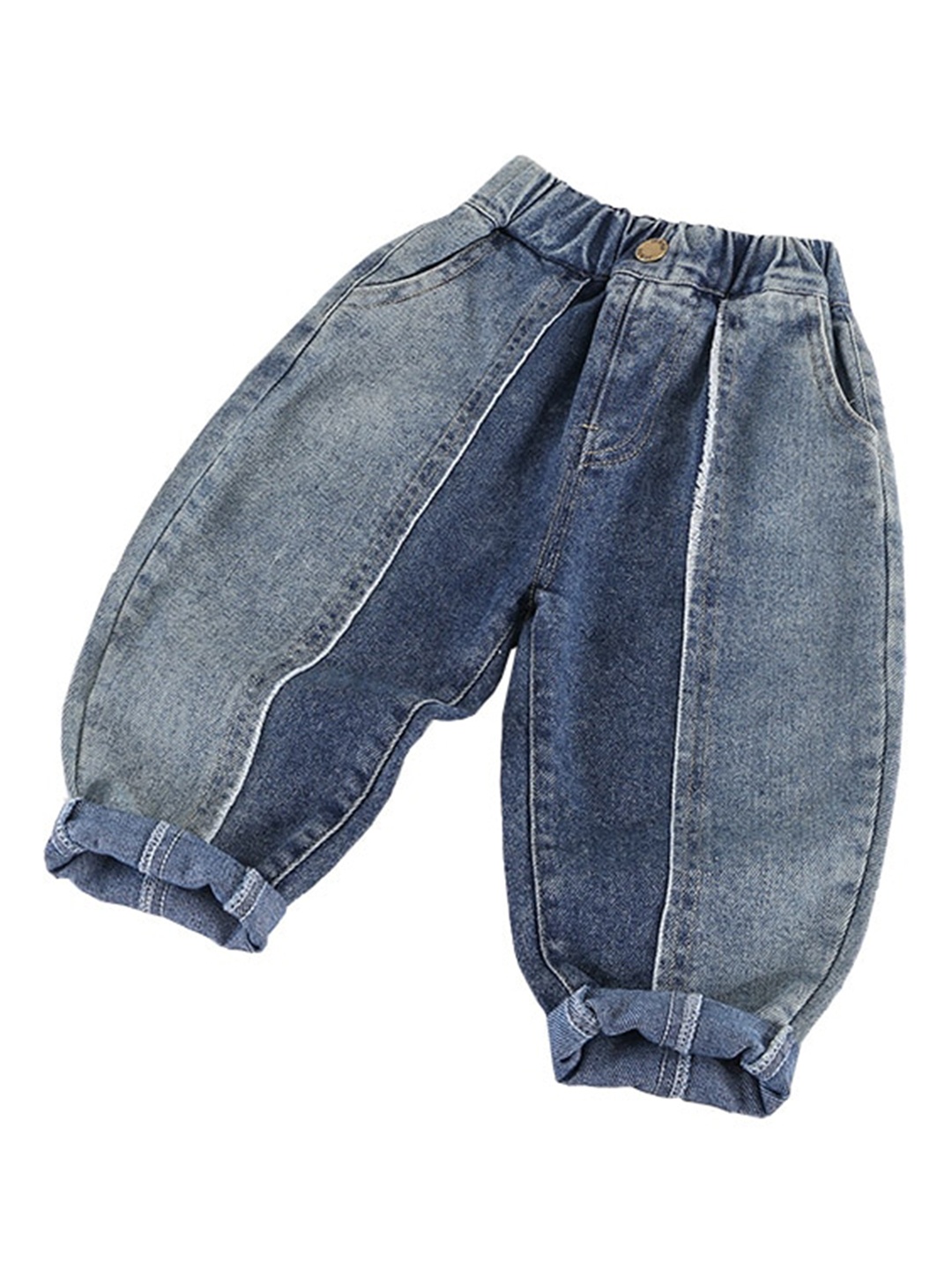 

StyleCast Boys Blue Relaxed Fit Clean Look Heavy Fade Jeans