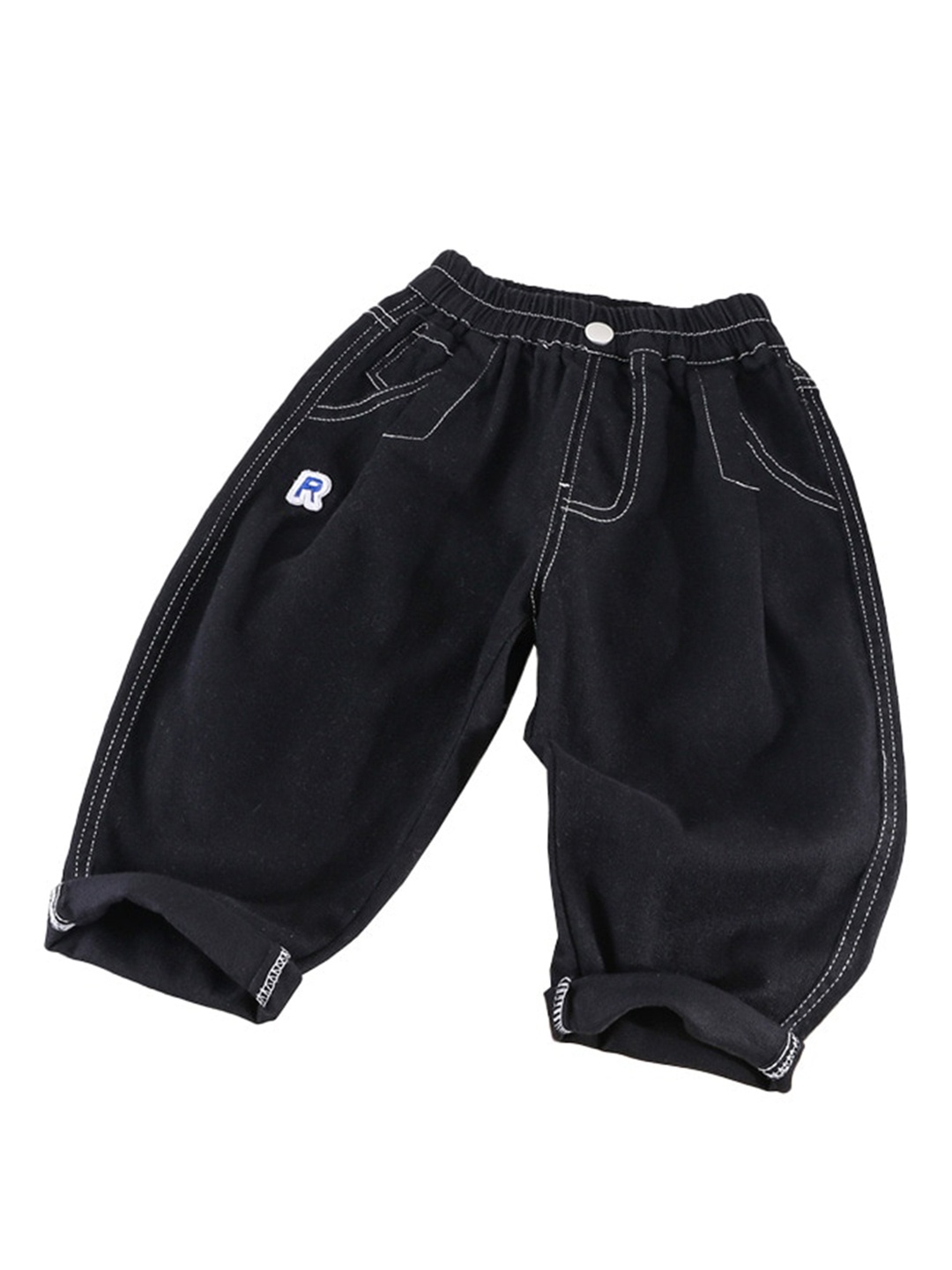 

StyleCast Boys Black Relaxed Fit Clean Look Stretchable Jeans
