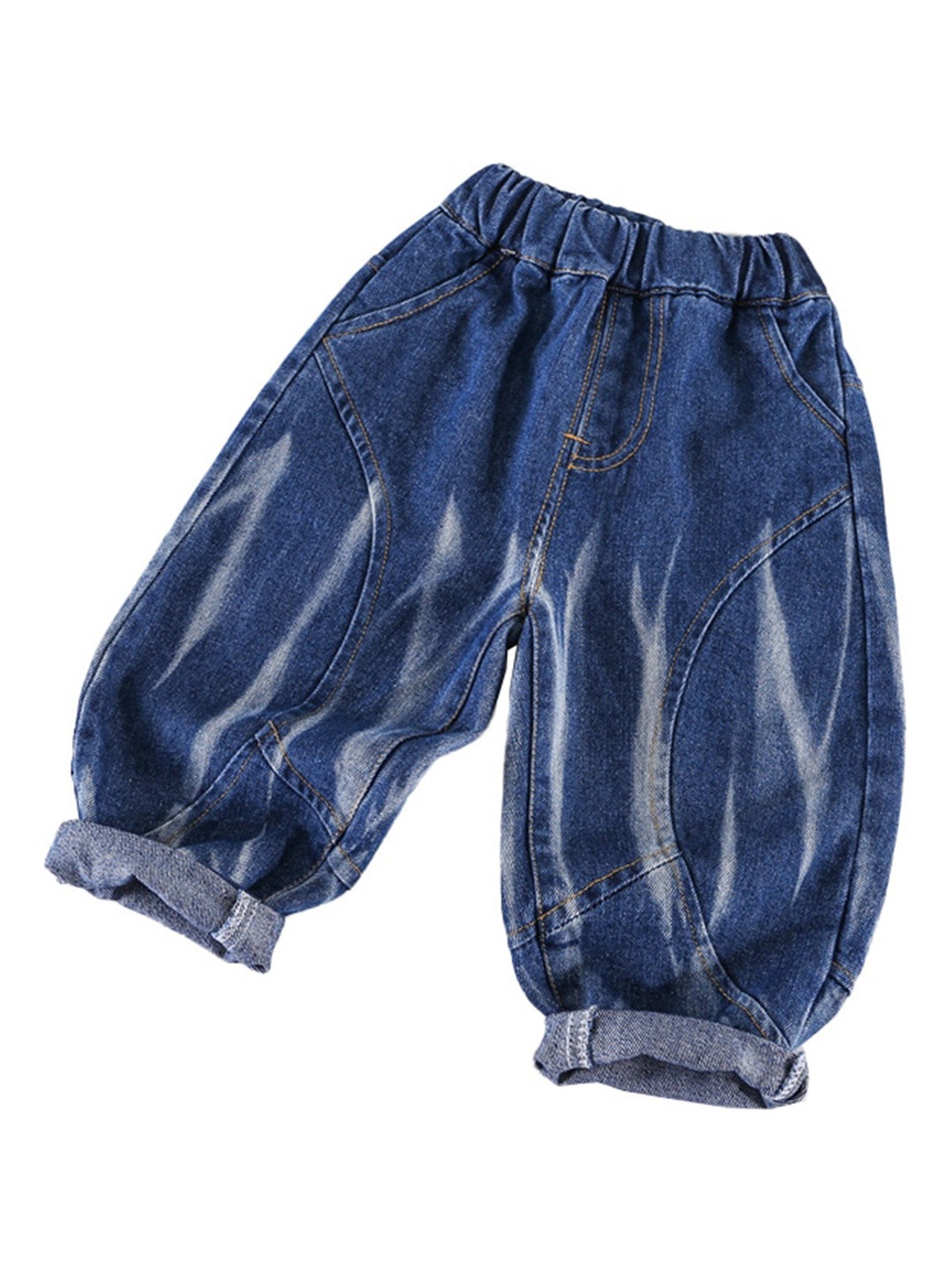 

StyleCast Boys Blue Relaxed Fit Clean Look Light Fade Stretchable Jeans