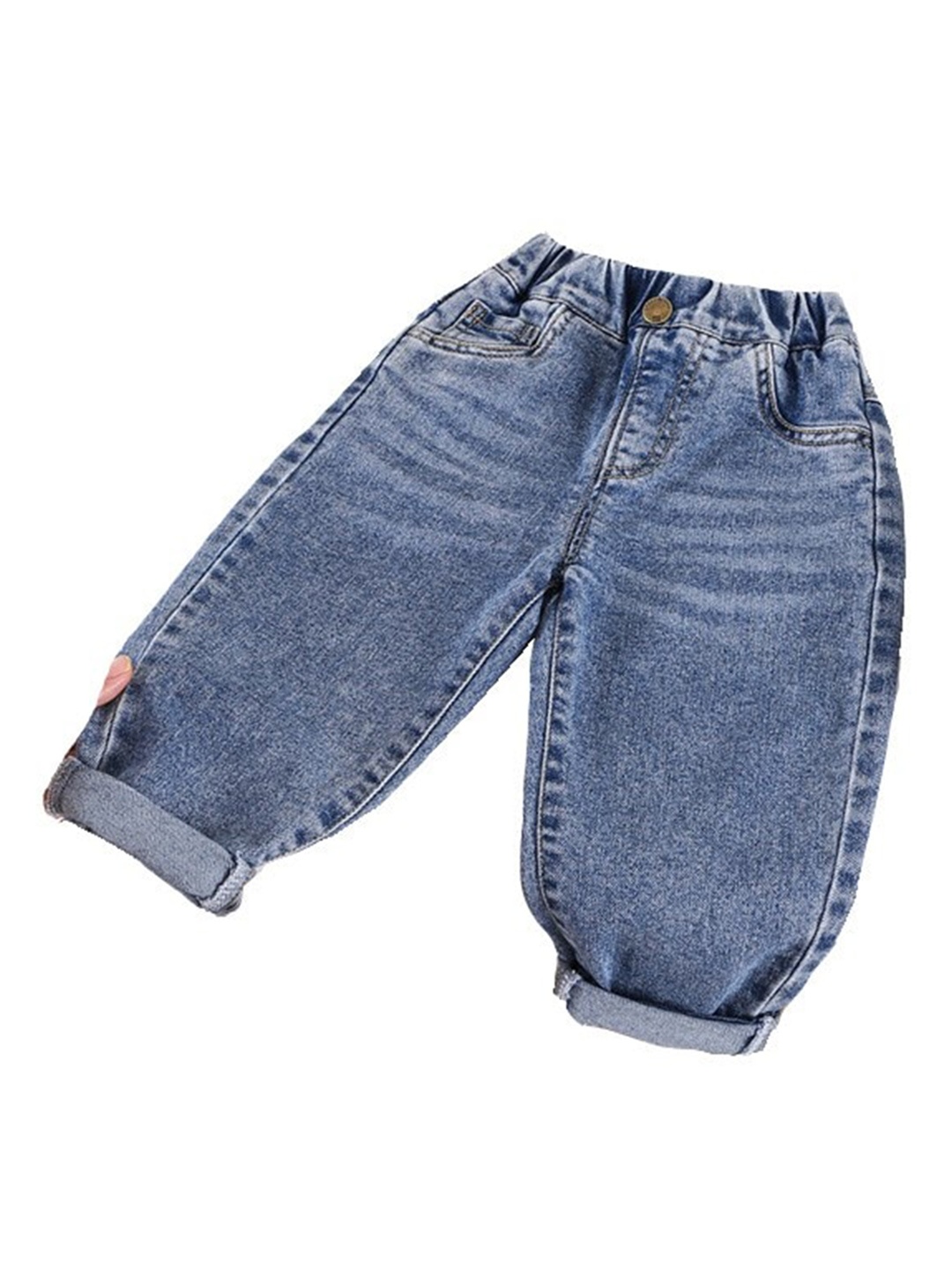 

StyleCast Boys Blue Relaxed Fit Heavy Fade Stretchable Jeans