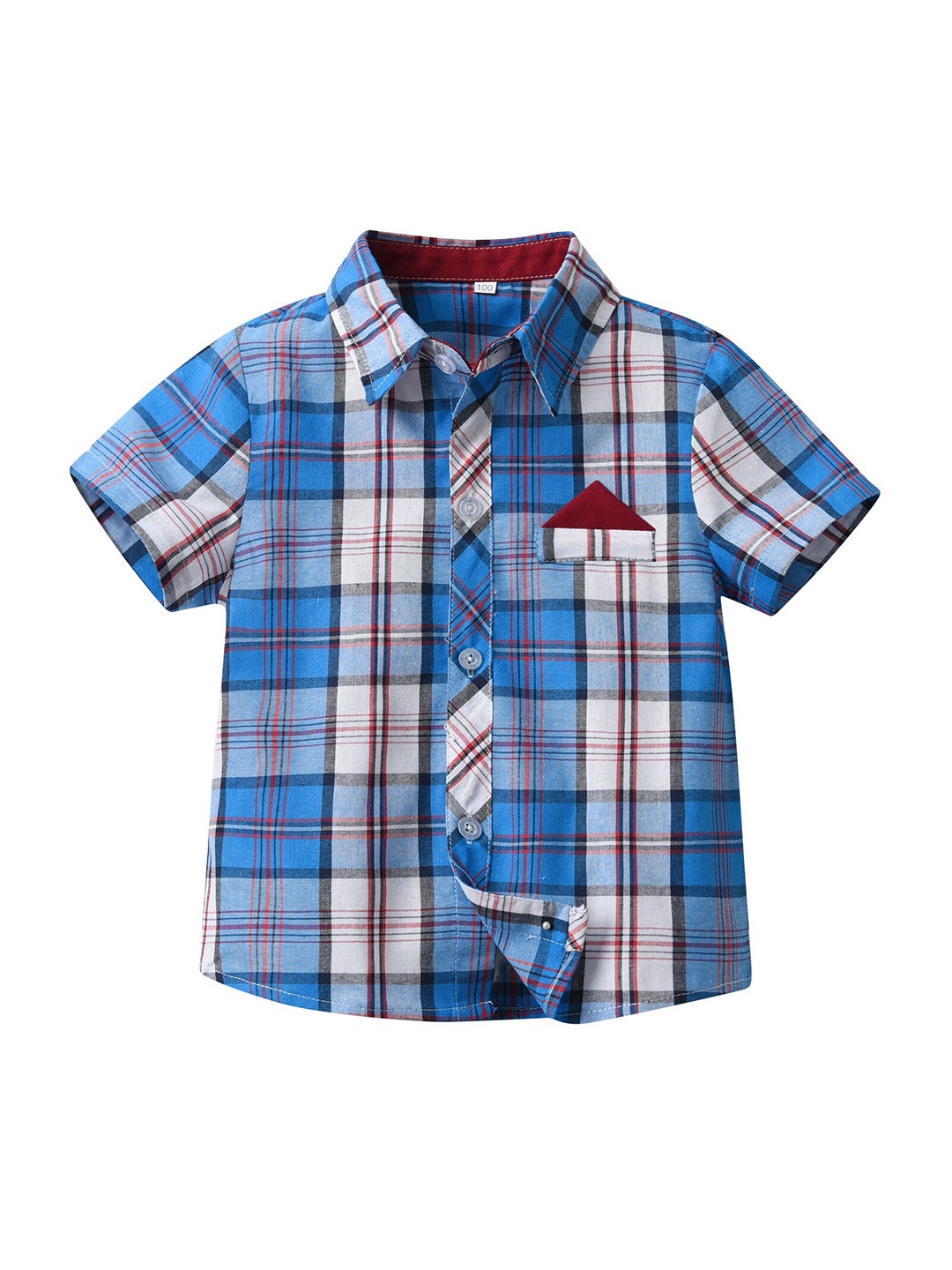 

StyleCast Boys Blue Checked Casual Shirt