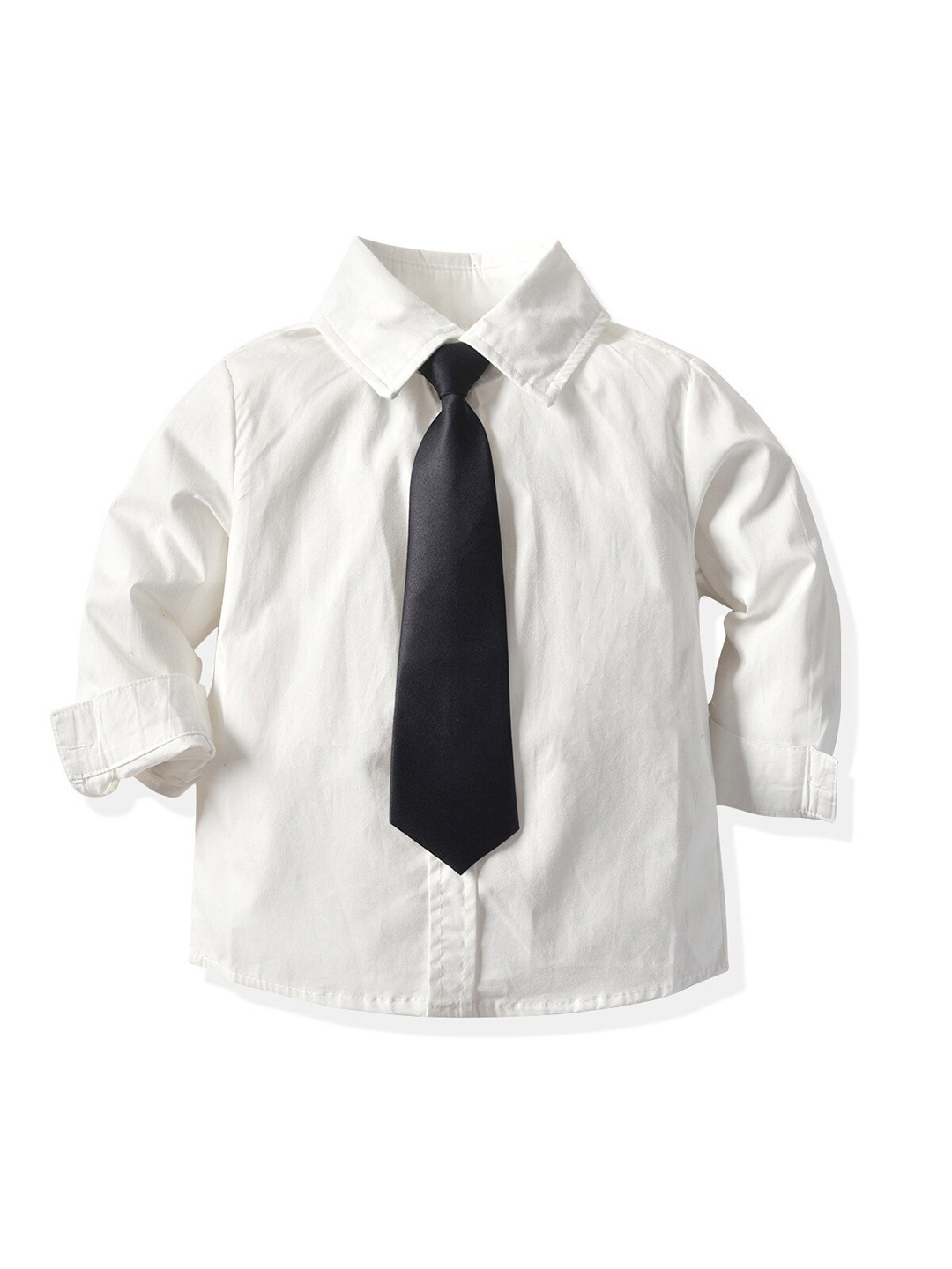 

StyleCast Boys White Spread Collar Cotton Shirt