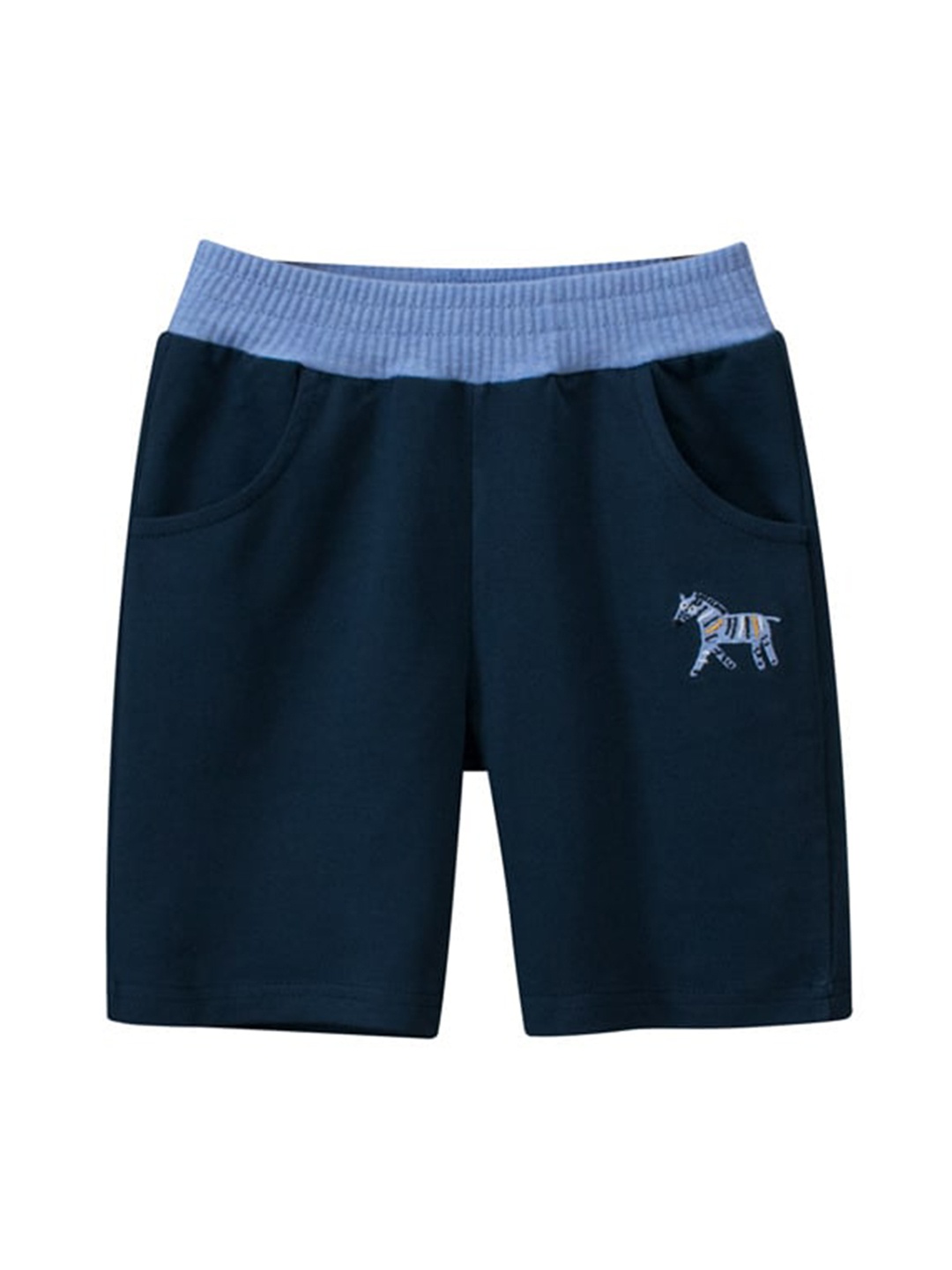 

StyleCast Boys Blue Mid-Rise Rapid-Dry Cotton Regular Shorts