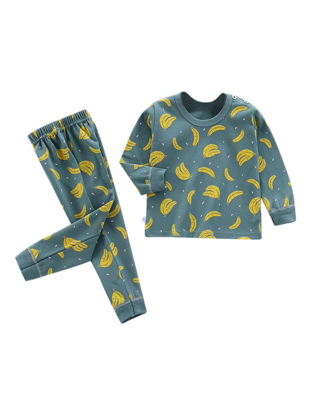 

StyleCast Boys Green Printed Night suit