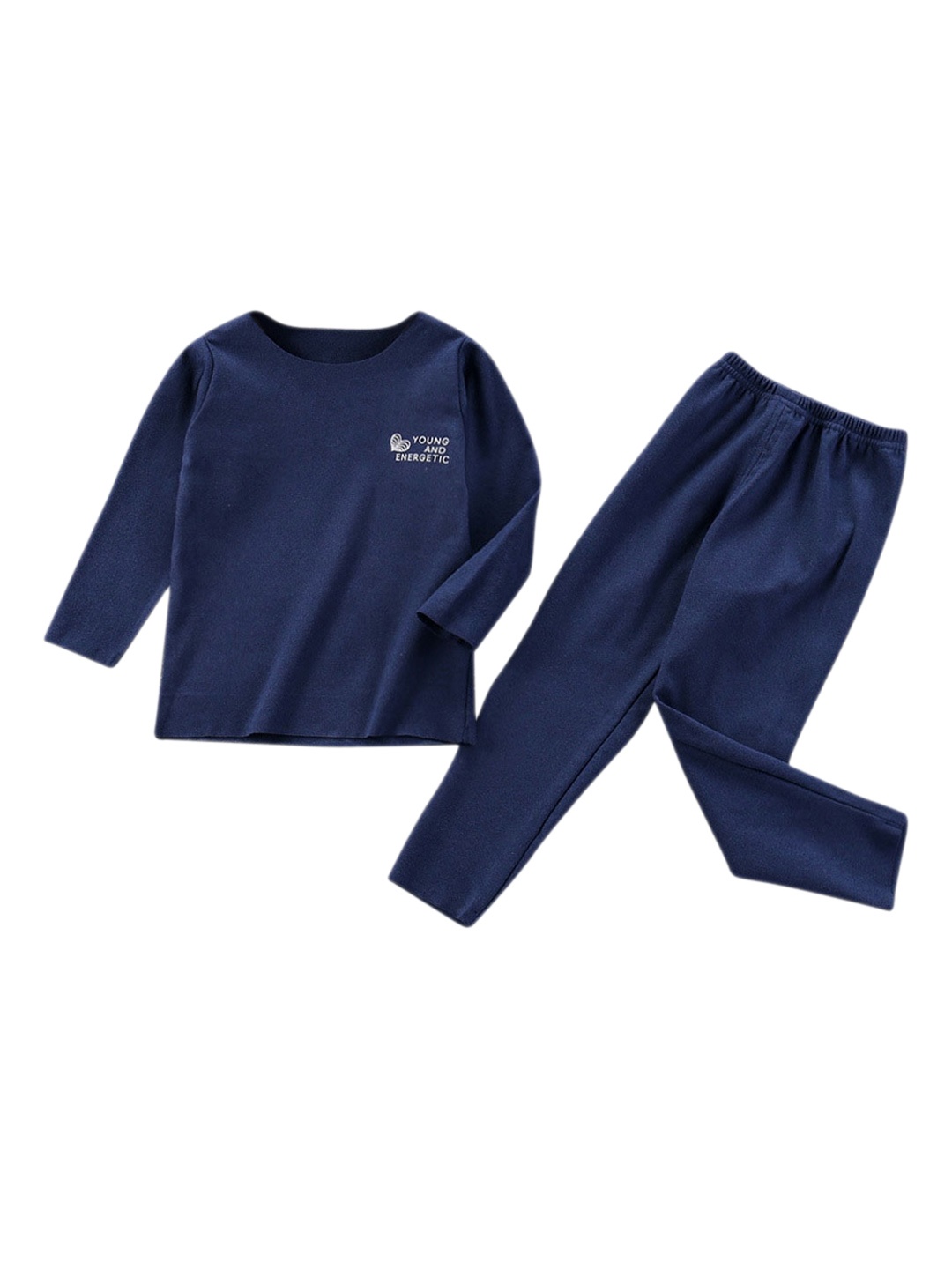 

StyleCast Boys Navy Blue Pure Cotton Night Suit