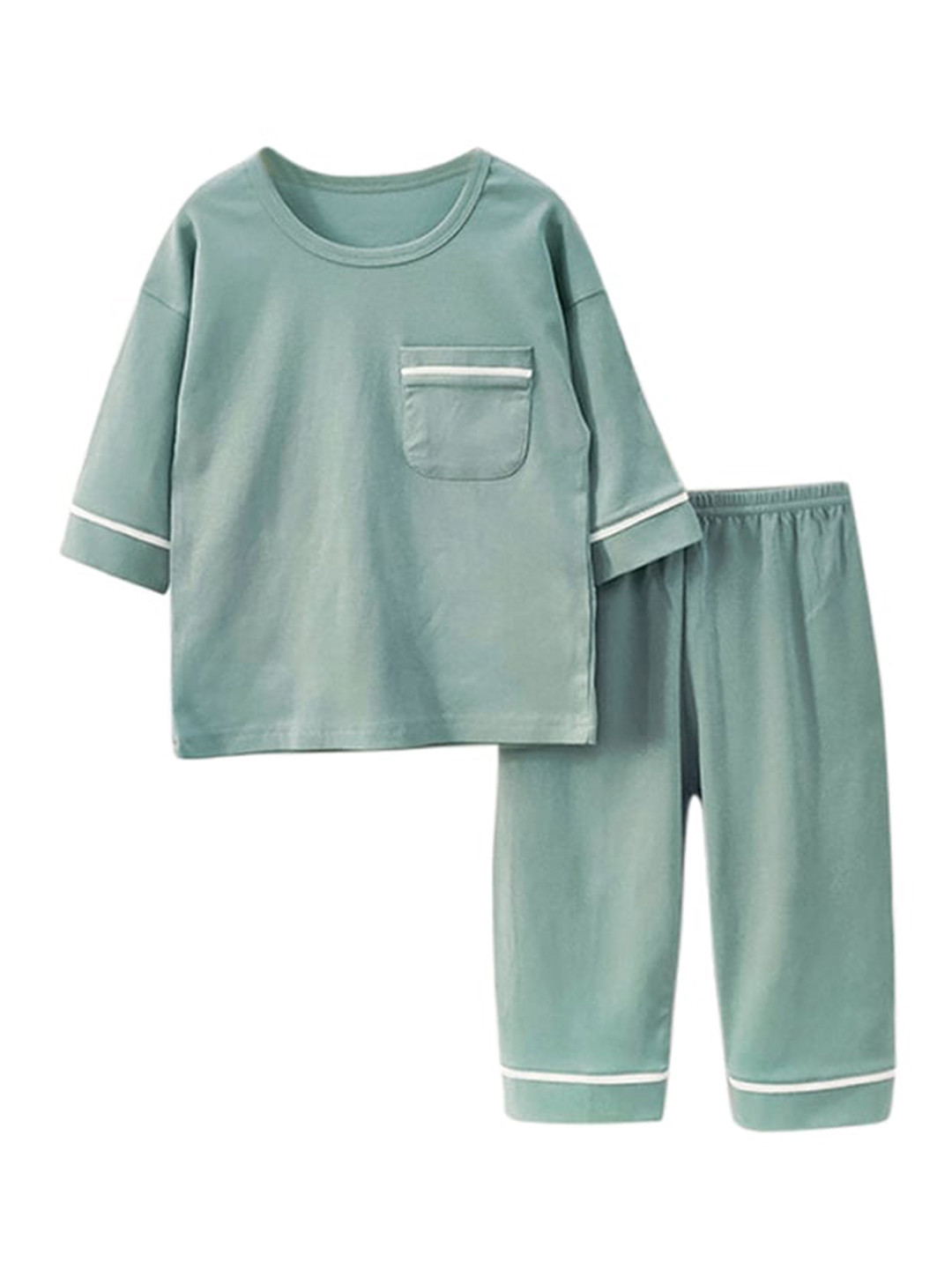 

StyleCast Boys Green Night suit
