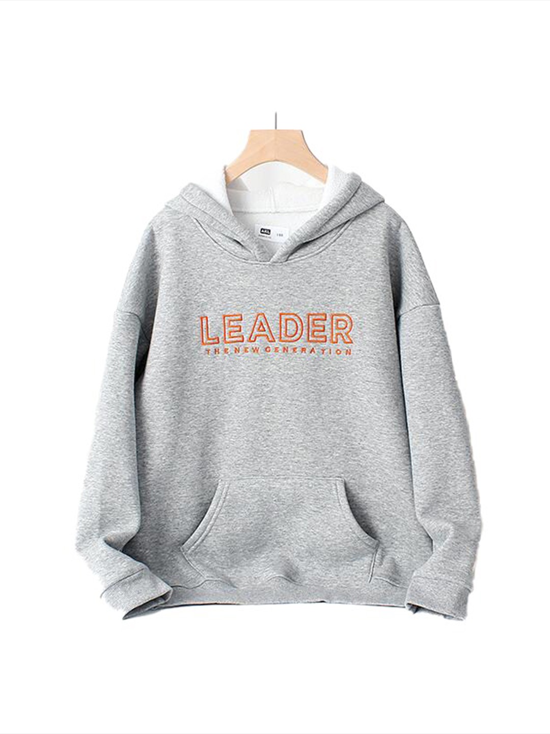 

StyleCast Boys Grey Typography Printed Hooded Sweatshirt
