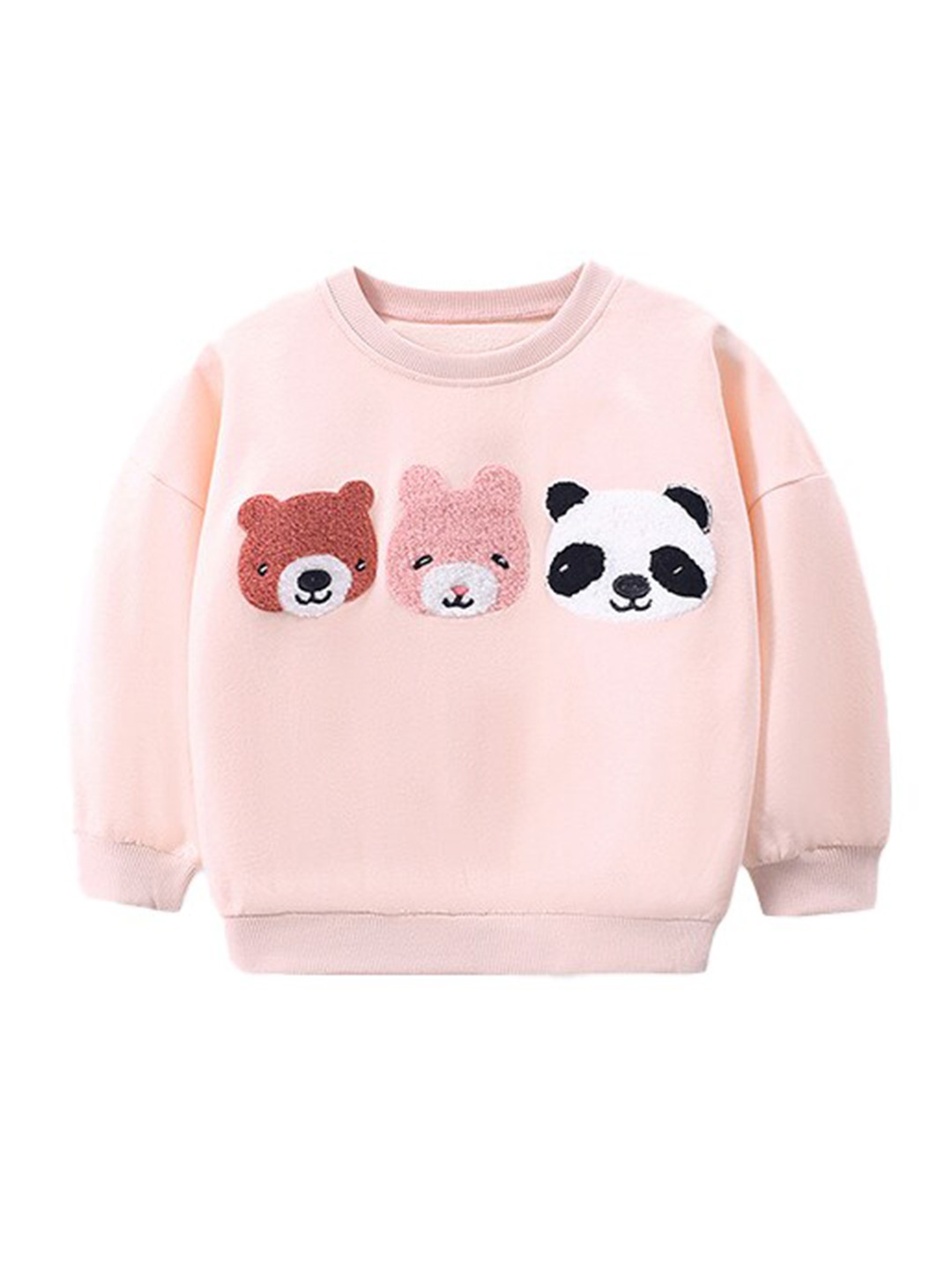 

StyleCast Girls Pink Embroidered Sweatshirt