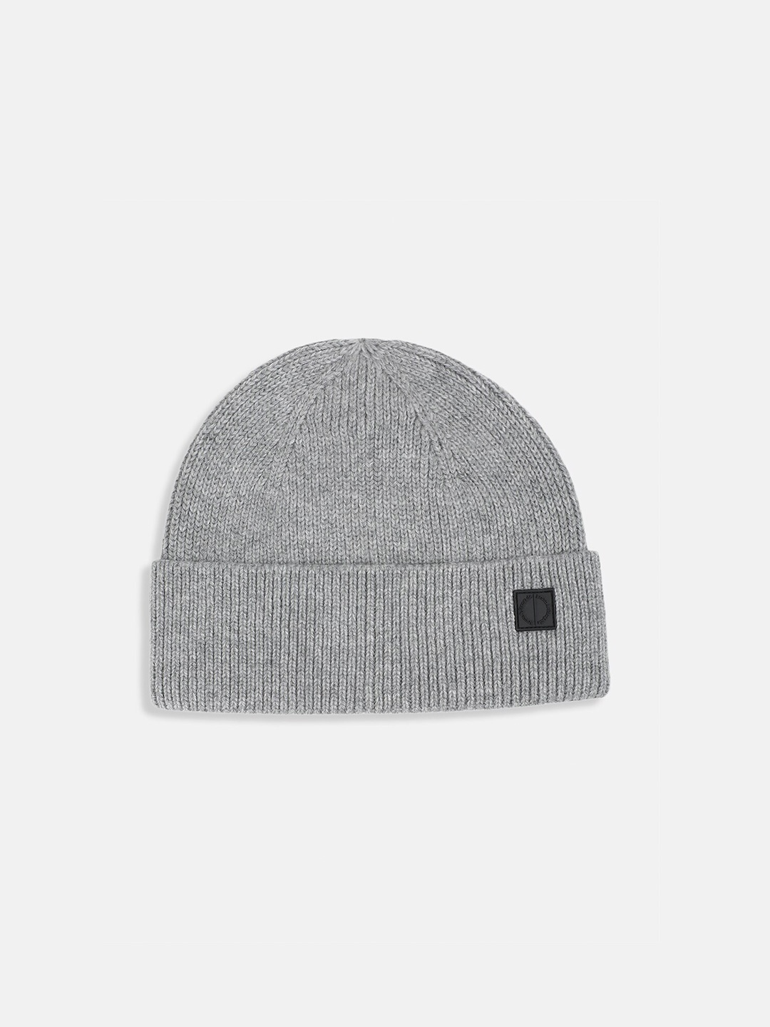 

Bruun & Stengade Men Ribbed Beanie, Grey